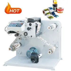 Hot Sale Sticker Label Slitter Rewinder Kraft Paper Slitting Rewinding Machine