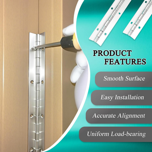 Chất Lượng Cao <span class=keywords><strong>180</strong></span> Độ Truyền Thống Thép Không Gỉ 201/304 Dài Nhiệm Vụ Nặng Nề Liên Tục Đàn Piano Bản Lề Cho Văn Phòng Nhà Căn Hộ - Product Image 5