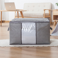 Sac de rangement pour vêtements sur mesure en gros pour salle de bain, en tissu Oxford, 20-35L, anti-poussière, organisateur de vêtements, couleurs personnalisables