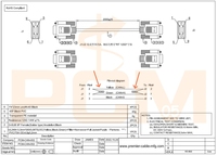 Câble de contrôleur CAN Bus D-Sub DB9 Femelle CAN-High CAN-Low avec résistance terminatrice 2x 120 Ohm pour automatisation, enregistreur de données de véhicule et test