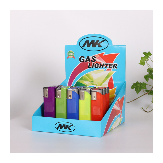 Custom Cigarette Butane Lighter Plastic Disposable Electronic Gas Lighters