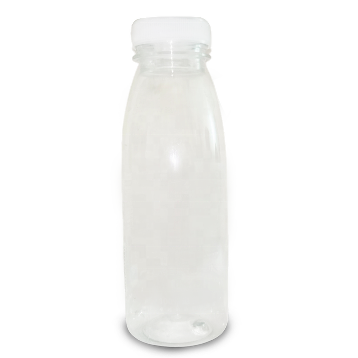 Bottiglie Plastica HDPE 100 Ml Con Tappo Blu - 10 Pezzi Vuoti Per Alimenti, Cosmetici E Liquidi