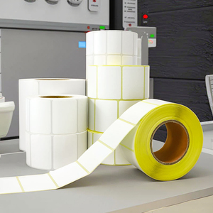 Nhà Máy Bán Buôn Chất Lượng Cao Không Thấm Nước Nhãn Dán Mã Vạch Cuộn 40X30Mm 40X60Mm Kích Thước 1000 Pcs Dính Nhiệt Nhãn Giấy Cuộn - Product Image 3