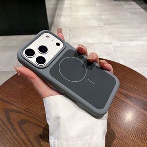 Fundas Magnéticas de Silicona Líquida para Teléfono, para Hombre y <span class=keywords><strong>Mujer</strong></span>, para iPhone 17 Pro <span class=keywords><strong>Max</strong></span>, <span class=keywords><strong>Air</strong></span> 16, 15, 14, Accesorios de Protección - Product Image 6