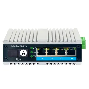 Convertitore in fibra Oem/Odm di fabbrica industriale nuovo Design Hub Switch gestito in fibra Giga Gigabit Ethernet intelligente