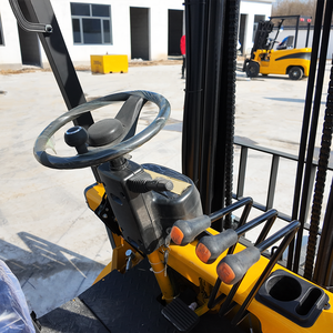 Forklift Listrik Industri 1T Baterai Lithium-Ion Tinggi Angkat 3-9m Kemudi Hidrolik Kecil Peralatan Transportasi Kargo Berat - Product Image 6