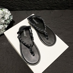 Sandales de luxe Yixinda pour <span class=keywords><strong>femme</strong></span>, légères, couleur unie, avec nœud en corde et bout en queue de poisson - Product Image 5
