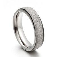 Anneaux en titane pour hommes, 17mm, fabricant de bijoux de mode, deux cordes en acier, incrustation de câble