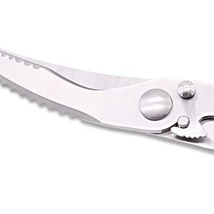 Stainless Steel Kitchen Scissors 3 <b>In</b> Blade Spring Loaded For <b>Chicken</b> Bone Cutting Dishwasher Safe - Product Image 3