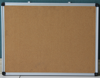 Tableau d'affichage mural en liège avec cadre en aluminium Ohsung AC10 pour l'école, le bureau, la maison, origine Shandong