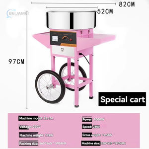 <span class=keywords><strong>Machine</strong></span> à <span class=keywords><strong>barbe</strong></span> à <span class=keywords><strong>papa</strong></span> commerciale entièrement automatique - Product Image 4