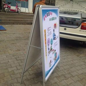 Triển lãm thương mại thiết bị bảng quảng cáo và hiển thị áp phích đứng với khung vỉa hè dấu hiệu - Product Image 5