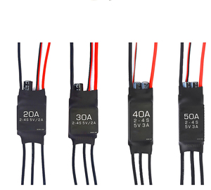 Flydragon Lite 20A 30A 40A 50A 60A 2-6s ESC Brushless avec BEC 5.5V/2A ou 5.5V/3A pour Avions RC, Drones FPV et Drones à Aile Fixe - Product Image 5