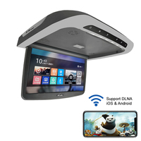 ISO usine 15.6 pouces Android Bus moniteur de montage sur le toit moniteur rabattable avec système Android pour Bus Coach