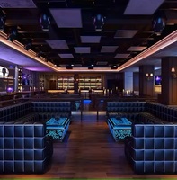 Vente en gros d'usine : Ensemble de canapés et banquettes de luxe et tendance pour bars, clubs, karaokés et salons