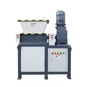 High Capacity small metal waste plastic hard disc shredder and crusher