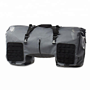 Sac de selle de moto personnalisé en PVC imperméable Roll Top Rider - Product Image 5