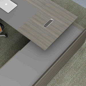 Thiết kế Hiện Đại Văn phòng điều hành bàn tùy chỉnh sang trọng MDF đồ nội thất đặc biệt cá nhân bàn điều hành - Product Image 4