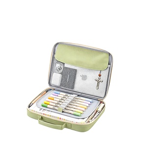 Housse de Bible de luxe personnalisable avec logo, design portable, grande capacité, étanche, en PVC, fermeture éclair, écologique, parfaite pour l'art chrétien 2024 - Product Image 1