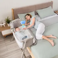 เปลเด็กทารกแบบพกพา,เตียงเสริมข้างเตียงสำหรับเด็กแรกเกิดเปลเด็กมัลติฟังก์ชั่น