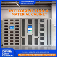 Armoire de pesage intelligente, gestion zonée par détection de poids, casier d'accès en libre-service pour outils et consommables d'entrepôt