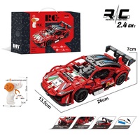 Voiture RC à construire soi-même 1:16, jouet télécommandé 2.4G, rechargeable, pour enfants et adultes, vente en gros, jouet éducatif