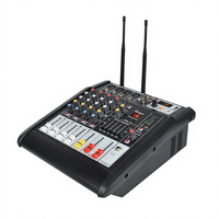 Profesyonel Yüksek Güçlü PA Mikser Amfi, Sahne Düğünleri Canlı Etkinlikler için DSP Reverb EQ ve Mikrofon Efektleri ile