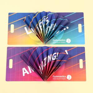 Ventilador de Mano Plegable Portátil 2026 de Gran Venta con Impresión Digital para Aficionados al Deporte de Brasil - Regalo Ideal para Animar - Product Image 2