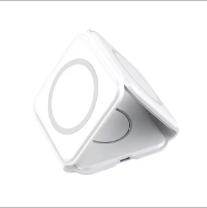 Giá bán buôn 3-in-1 có thể gập lại Magnetic sạc không dây cho điện thoại, đồng hồ và Earbuds cho Apple iPhone - Product Image 3