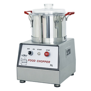 Picadora de Alimentos Eléctrica Comercial de 7L, Picadora de Carne de Acero Inoxidable, Cortadora de Verduras - Product Image 1
