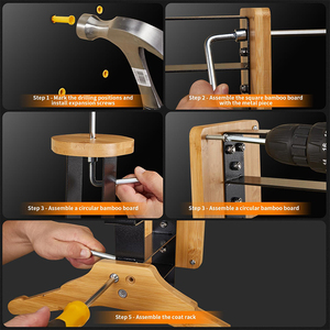 1 Pack Support de Présentation et de Rangement pour Casque de <span class=keywords><strong>Moto</strong></span>, Football, Vélo, Course, Vêtements de Sport et Équipement Sportif - Product Image 5