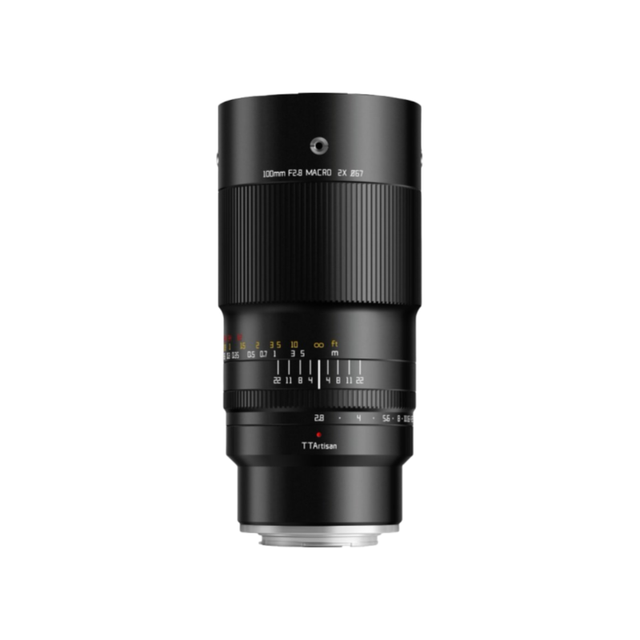 TTArtisan High Quality Camera Lens Macro 100mm F2.8 Fujitsu Manual Focus Full Frame Metal 14 Blades Portrait