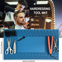 Coupe de cheveux personnel, résistant à la chaleur, chaise de Salon de coiffure, tapis de sol Anti-fatigue, tapis magnétique de bureau pour barbier