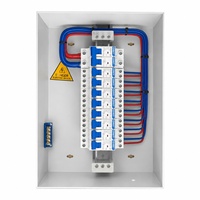 Boîte de distribution domestique en acier laminé à froid PZ30 personnalisée, certifiée IP40 CQC, avec serrure hybride, fabricant chinois, utilisation en intérieur
