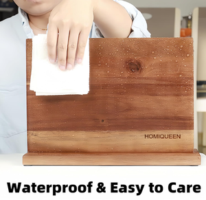 حامل سكاكين مغناطيسي خشبي من خشب الأكاسيا بتصميم جديد من FSC - Product Image 6