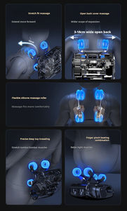 C80 artı 2025 sıfır yerçekimi vücut masajı sandalye yeni tasarım tam vücut 4d lüks elektrikli Sl parça Shiatsu masaj koltuğu 5d - Product Image 6