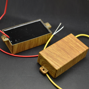 Micros Humbucker fermés à capot en bois pour <span class=keywords><strong>guitare</strong></span> électrique LP, micros double bobine pour manche et pont, pièces de rechange pour <span class=keywords><strong>guitare</strong></span> LP - Product Image 4