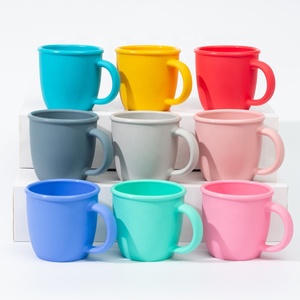 OEM ODM Bpa Free Food Grade Toddler Infant Training Food Snack Drink <b>Cup</b> <b>Non</b> <b>Spill</b> Sublimation Baby Silicone Mouthwash <b>Cup</b> - Product Image 6