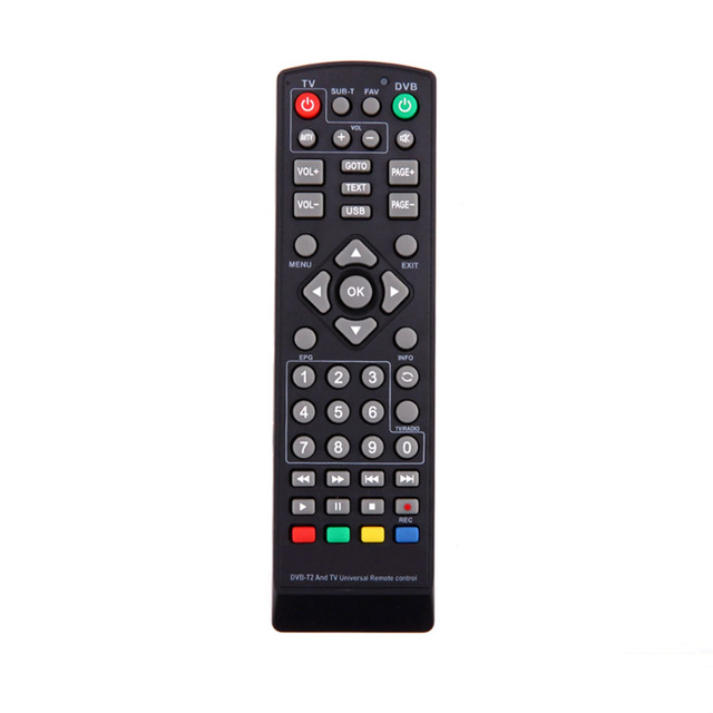 Universal Remote Control With Setting Function for Set Box TV DVB-T2 Remote Control Satellite Television Remote Controller