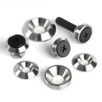 M3 M4 M5 M6 SS304 SS316creux bol tasse formes Cocave convexe poisson oeil serrure rondelles fraisées pour composant d'enrouleur de câble
