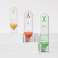 Envase de Plástico Reciclable Personalizado para Cuidado de la Piel, Cápsula Invertida de 60 ml, Botella con Bomba para Suero, Loción, Tónico Hidratante y Spray