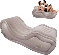 Coussin gonflable auto-gonflant pour le soutien sexuel, floqué, pour jeux de couple BDSM, aide romantique pour positions, chaise d'appoint, mobilier d'aide
