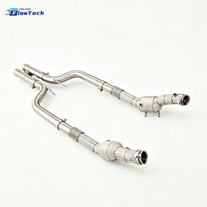 FlowTech Vente Flash Downpipe en Acier Inoxydable 304 de Haute Qualité pour Mercedes S450 W222 S500 M256 3.0T L6 S500 W222 M278 4.7L V8 - Product Image 5