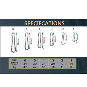 Pêche Hawaiian Snaps Émerillons poisson <span class=keywords><strong>de</strong></span> <span class=keywords><strong>mer</strong></span> matériel <span class=keywords><strong>de</strong></span> pêche à l'achigan carpe Équipement <span class=keywords><strong>de</strong></span> pêche - Product Image 6