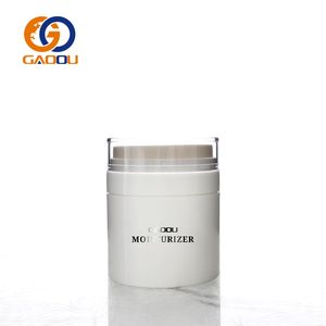 Boîtes transparentes rechargeables pour cosmétiques, format voyage, gels et lotions, pots à pompe sans air - Product Image 1