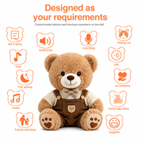 Porte-clés en peluche personnalisé, rembourrage en coton PP, tailles personnalisées, personnages de dessins animés, porte-clés en peluche