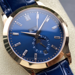 <span class=keywords><strong>Reloj</strong></span> de Alta Gama PP 5205 con Esfera Azul, Funciones Complejas, Indicador de Reserva de Marcha, para Negocios y Desplazamientos - Product Image 2