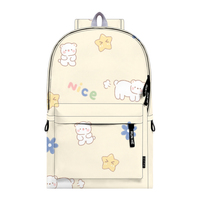 Nueva Mochila Escolar Unisex Oxford de Moda, Impermeable, de Gran Capacidad, con Cierre para Niños