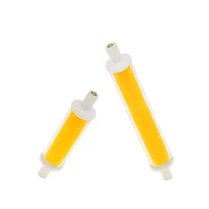 Lámpara led cob de silicona R7S, 15000h, 8W, precio de fábrica, China, venta al por mayor