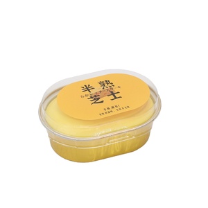 Kawaii <b>Mini</b> <b>Boxed</b> Semi-mature Cheese <b>Cake</b> Shape Squishy Slow Rising Stress Toys Hot Selling Soft PU Realistic Bread Squeeze Toys - Product Image 1